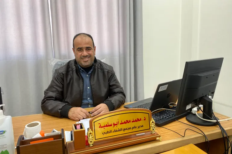 أبو سلمية: سنعيد مجمع الشفاء ونعزز صمود الفلسطينيين