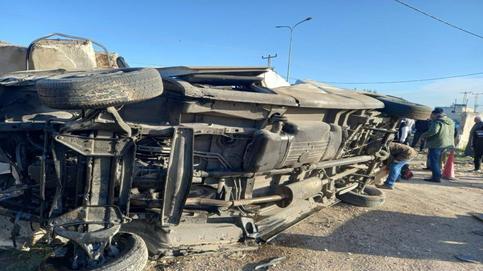 حوادث سير 6 وفيات و 5 إصابات في حادث تدهور في مأدبا