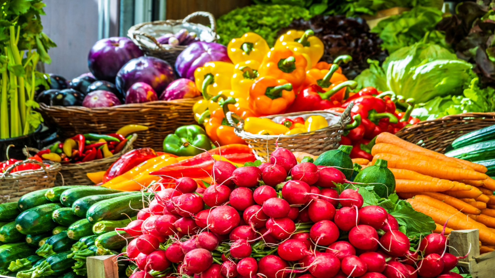 السوق المركزي 2936 طن خضار وفواكه ترد للسوق المركزي