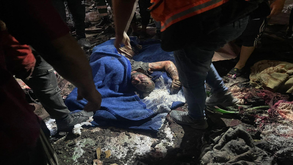 العدوان على غزة شهداء وجرحى في قصف إسرائيلي وسط غزة