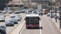 الباص السريع إطلاق مسار الباص سريع التردد بين عمّان ومأدبا بواقع 34 رحلة يوميا