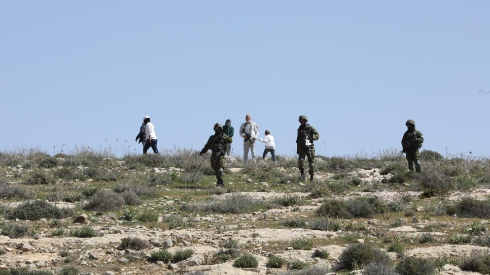 الضفة الغربية المحتلة مستوطنون يقتحمون قصر هيرودس الأثري غرب أريحا