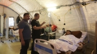 طواقم المستشفى الميداني الأردني جنوب غزة/6 تبدأ باستقبال المراجعين