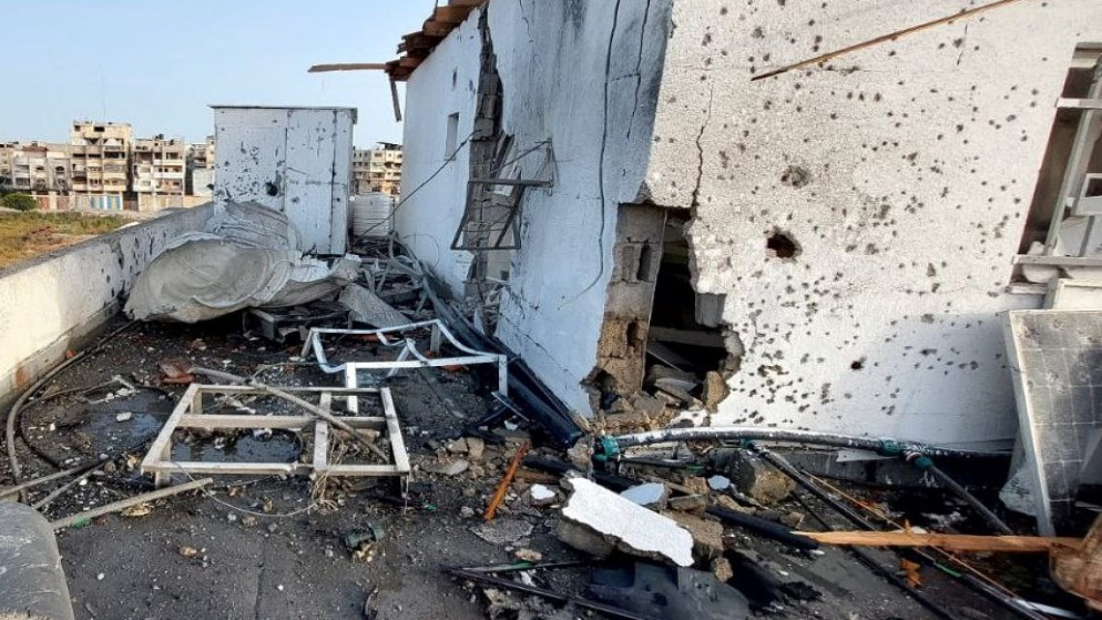 غزة.. الاحتلال يستهدف قسم العناية المركزة بمستشفى الدرة للأطفال