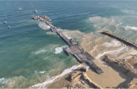 البنتاغون يكشف معلومات للمرة الأولى عن رصيف بايدن العائم بغزة