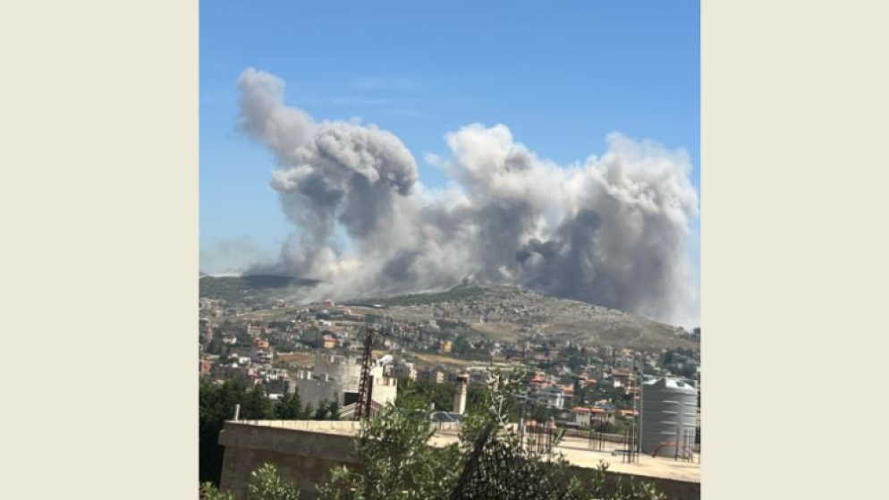 وزارة الصحة اللبنانية شهيد و8 مصابين في غارات إسرائيلية على النبطية جنوبي لبنان