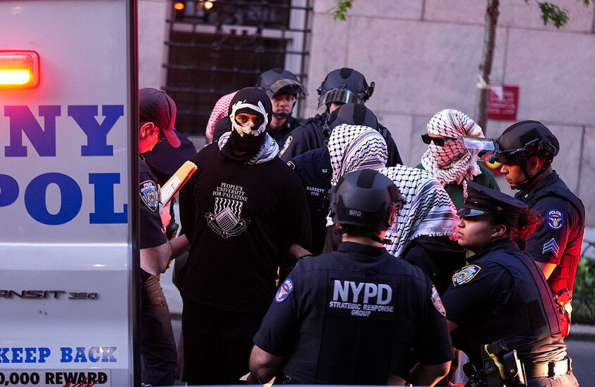 الولايات المتحدة.. اعتقال عشرات الطلاب في احتجاج مؤيد لفلسطين