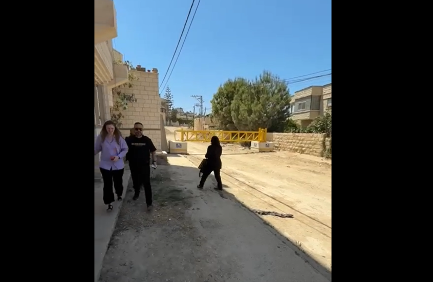 الجيش الإسرائيلي يطلق الرصاص الحي على وفد دبلوماسي أوروبي يزور جنين