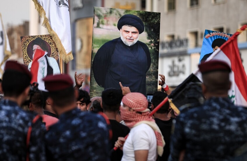 مقتدى الصدر يدعو لتظاهرات موحدة الجمعة ضد "العدوان الصهيوني" وانتهاك الأجواء العراقية