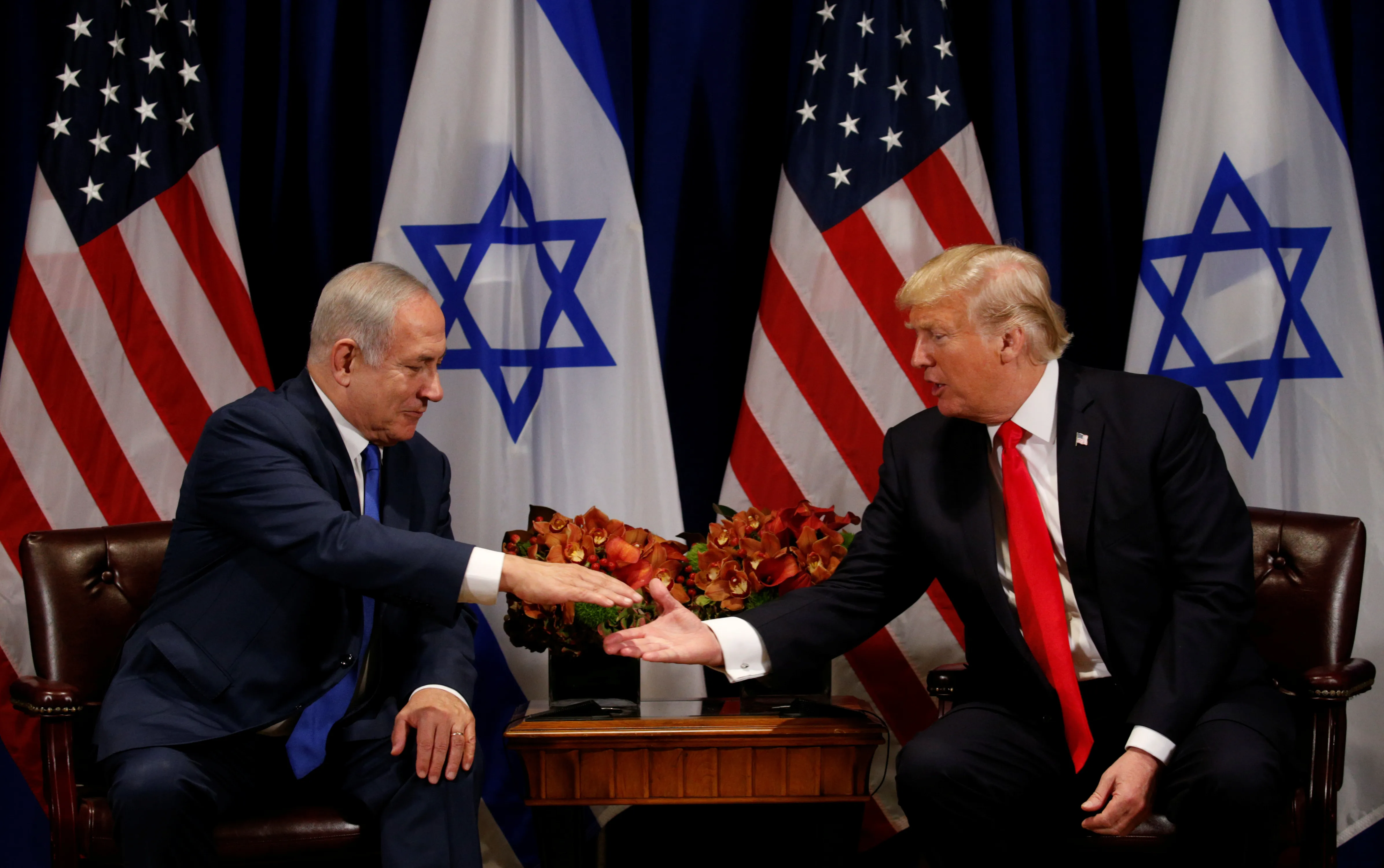 نتنياهو وترامب.. يُناقشا خطة إسرائيل للسيطرة على غزة