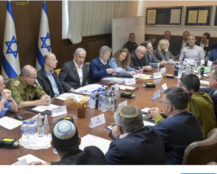 اجتمع الكابينت دون أن يبحث اتفاق وقف النار في غزة!