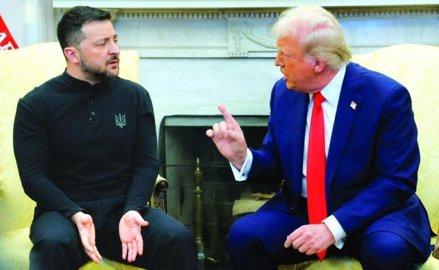 بعد اتصال ترامب وبوتين.. زيلينسكي في البيت الأبيض