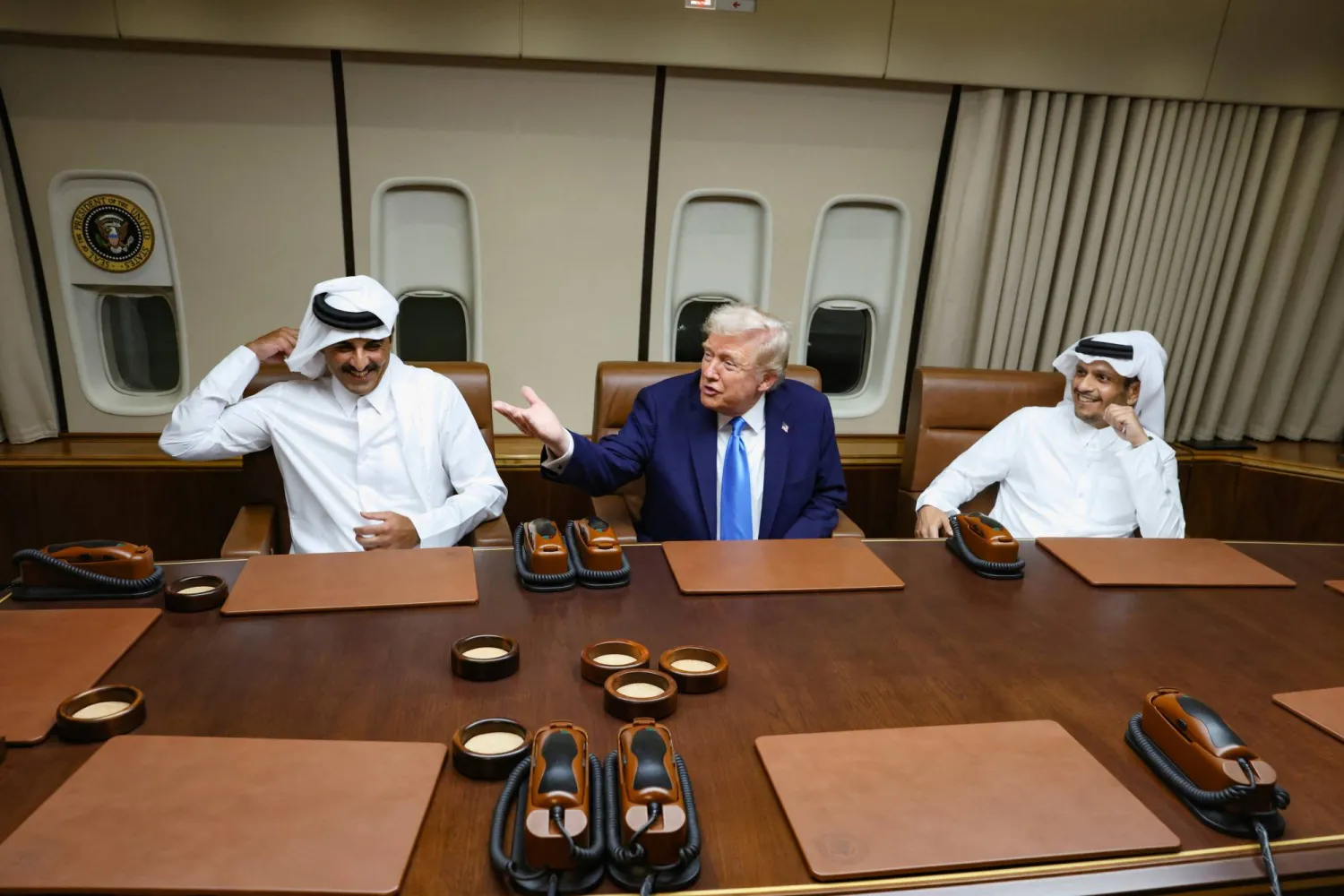 ترامب يسعى لسلام دائم في الشرق الأوسط ويصف قطر بالحليف العظيم