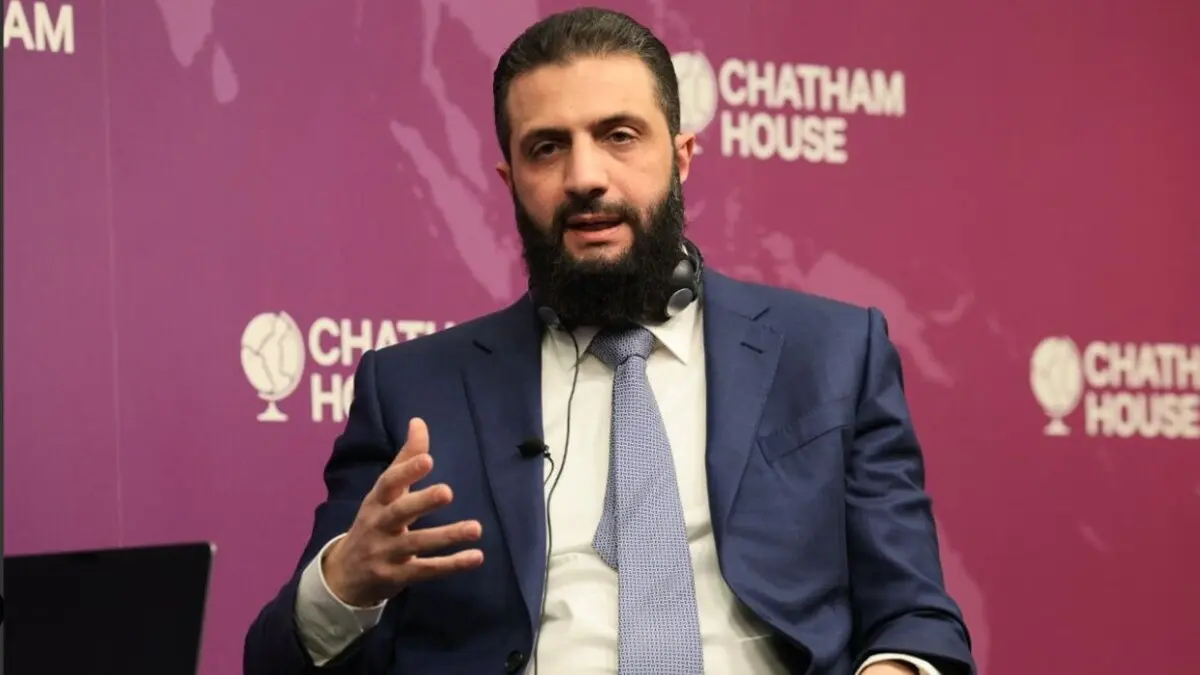 تفاصيل حديث الشرع في المعهد الملكي للشؤون الدولية "تشاتام هاوس" خلال زيارته إلى لندن