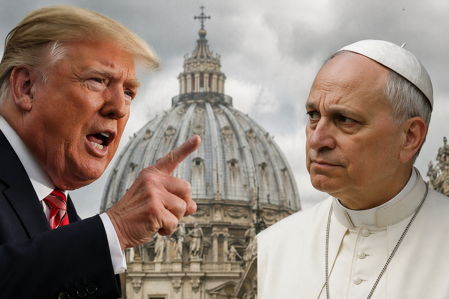 صدام السياسة والدين.. القصة الكاملة للمواجهة بين ترامب وبابا الفاتيكان ليو الرابع عشر