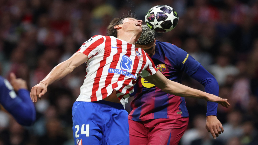 أتلتيكو مدريد يطيح ببرشلونة من دوري الأبطال