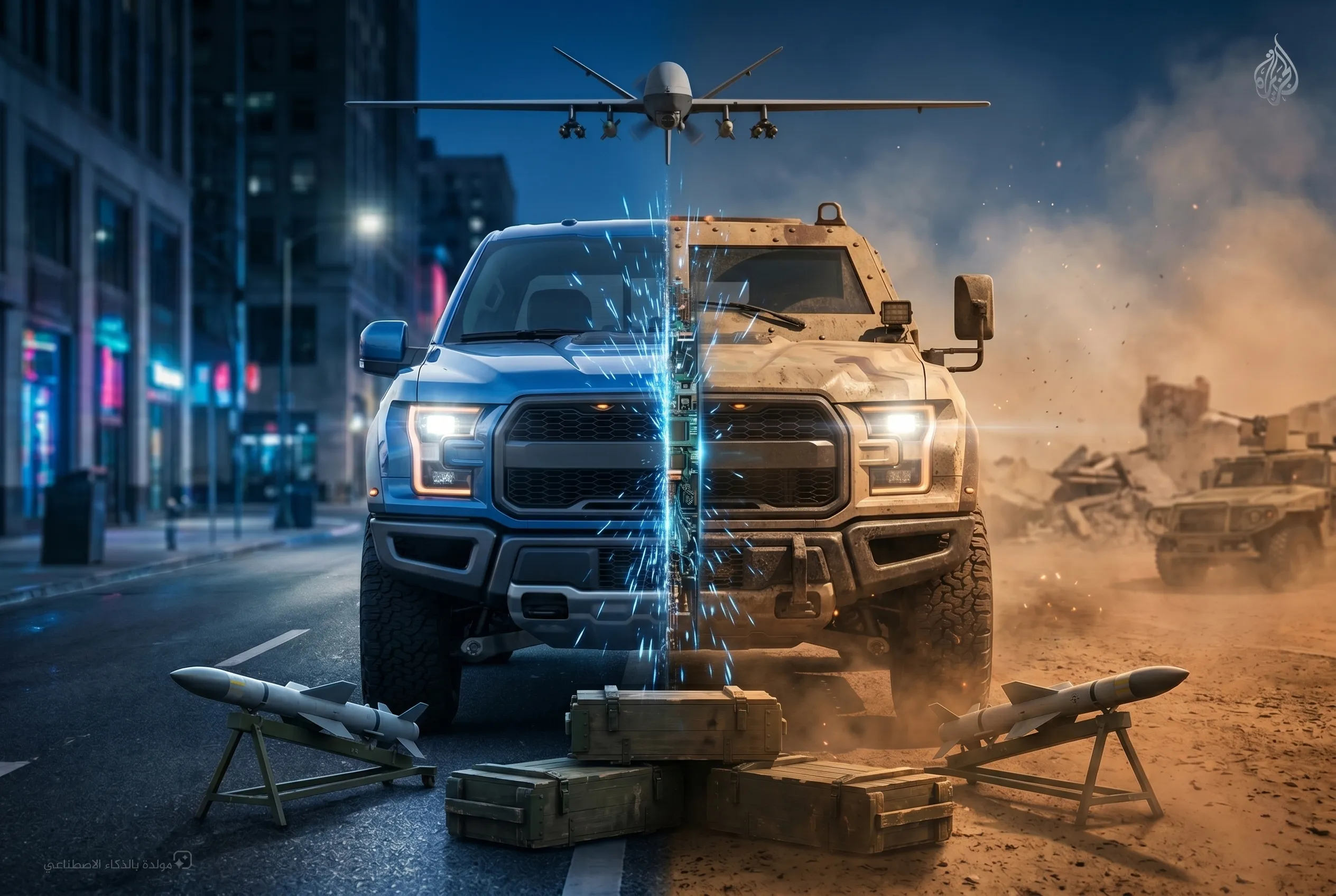 تحول مفاجئ شركات السيارات الامريكية في قبضة البنتاغون