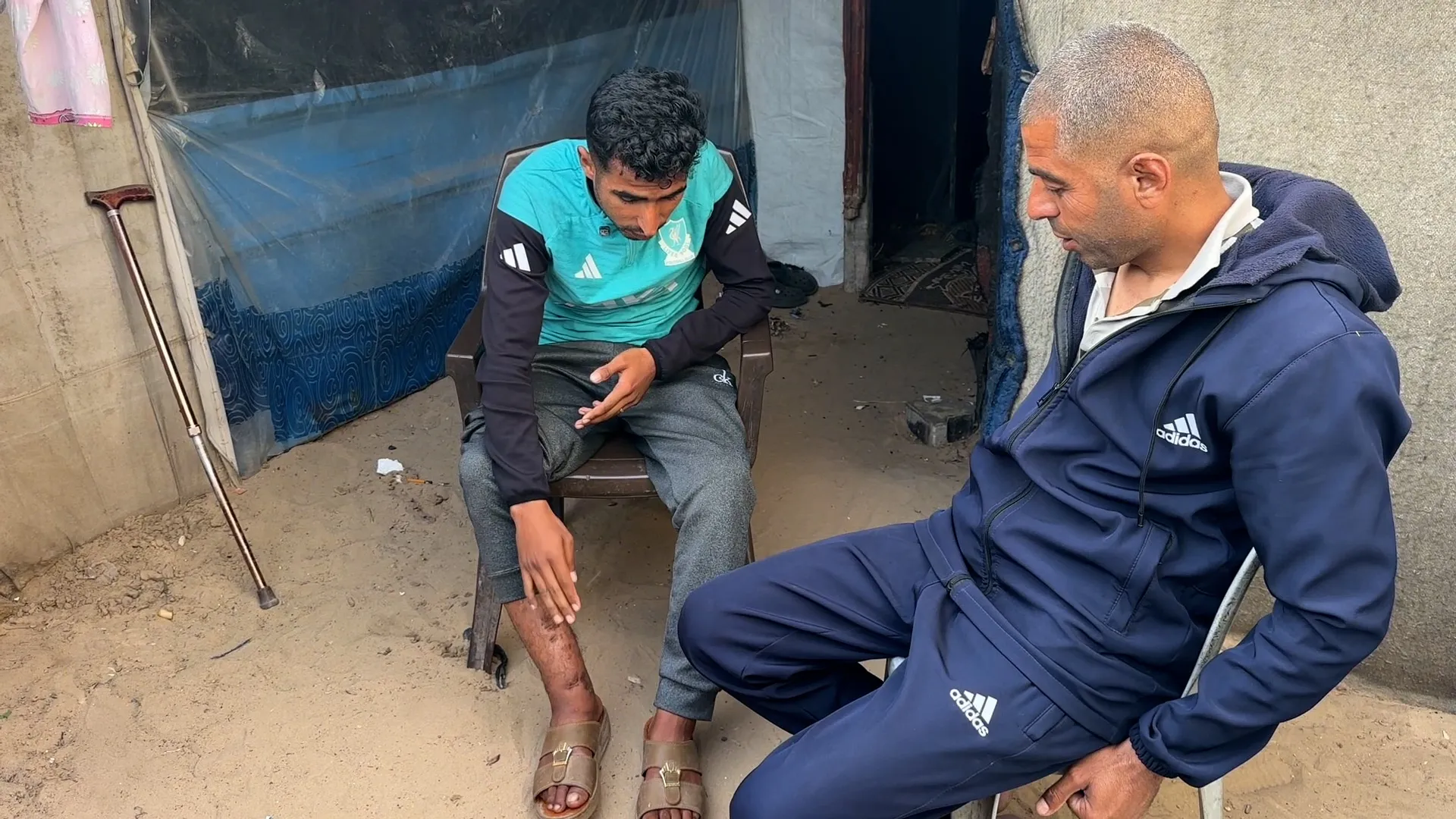 من ملاعب غزة إلى خيمة النزوح: قصة لاعب فلسطيني