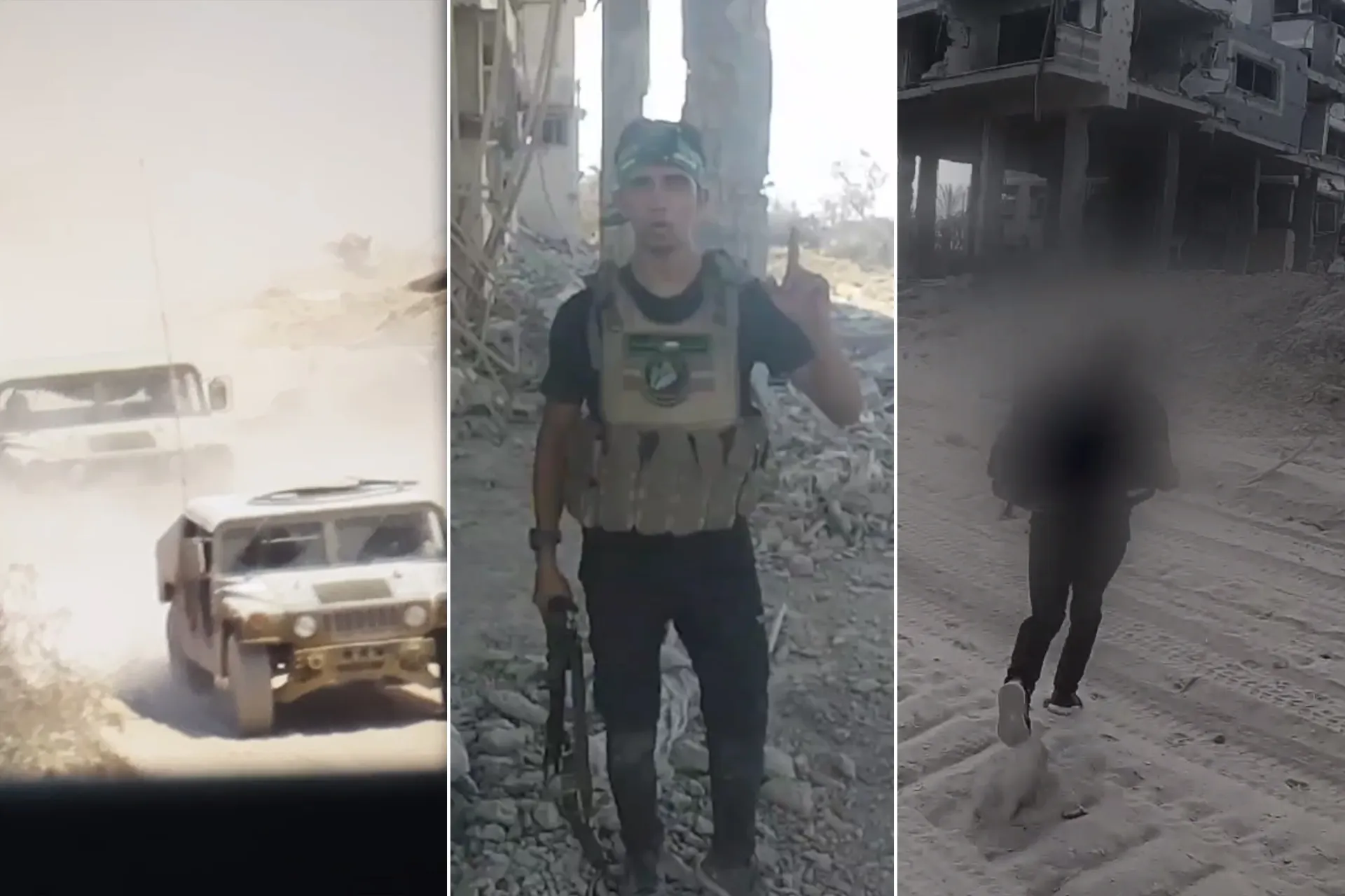 مشاهد قسامية تخطف الانظار في غزة