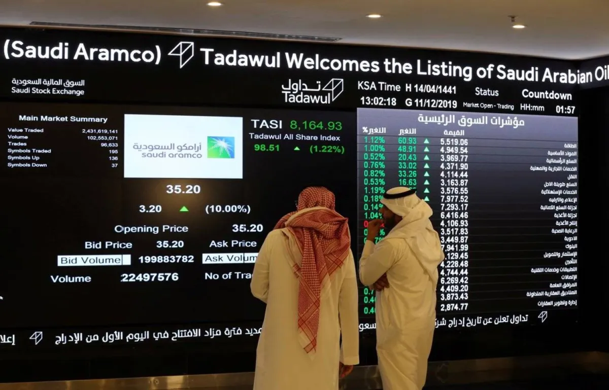 السوق السعودي يتاثر بضغوط الاسهم القيادية