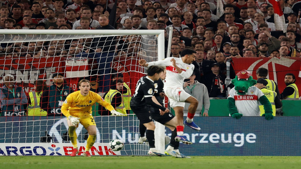 شتوتغارت يقتنص بطاقة نهائي كأس ألمانيا في الوقت القاتل