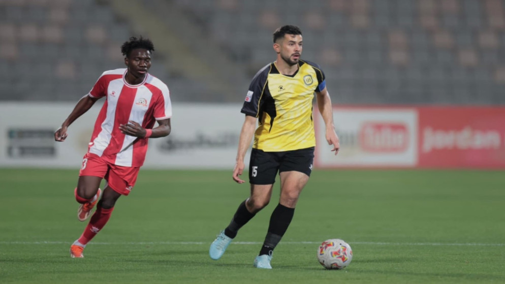 الحسين يتربع على عرش دوري المحترفين الاردني