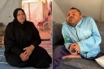 من مملكة الى خيمة بؤس: معاناة زوجين من غزة