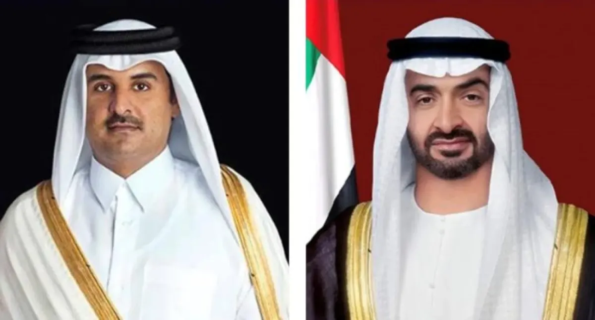 امير قطر يعرب عن تضامنه مع الامارات بعد استهداف منشآت مدنية