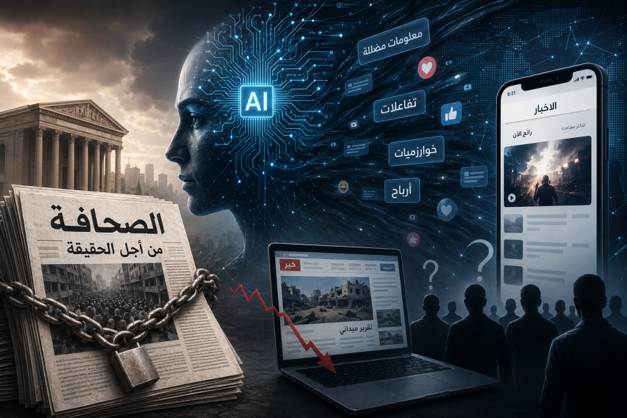 الذكاء الاصطناعي والخوارزميات يهددان مستقبل الصحافة.. فما التفاصيل؟