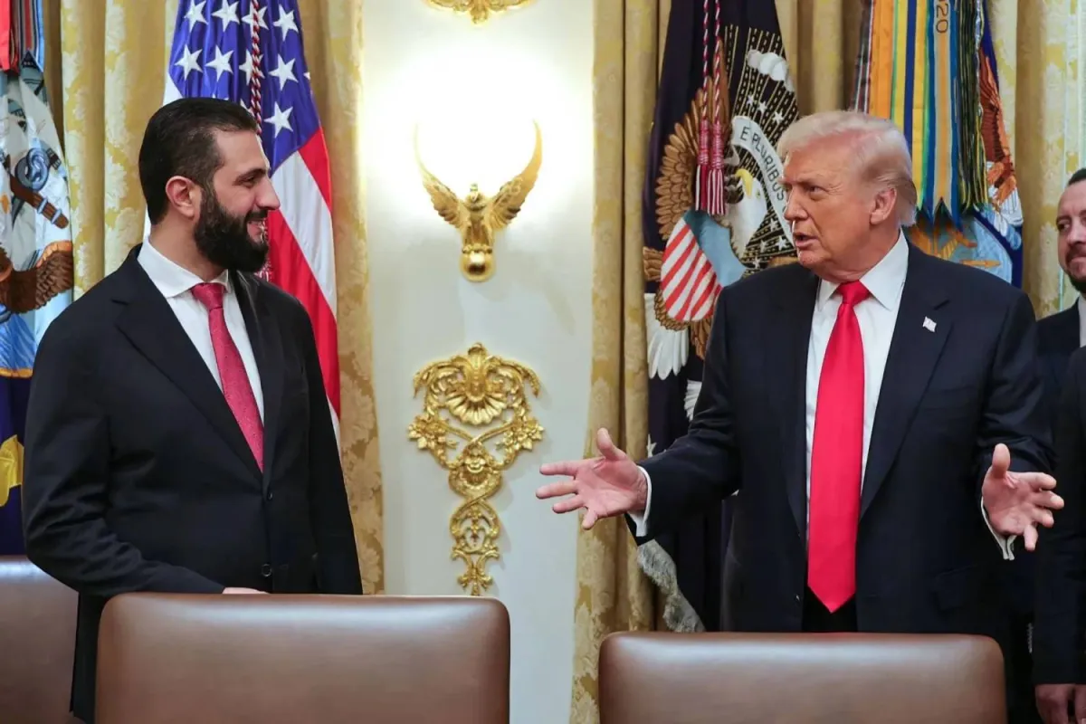 الشرع لترمب: لماذا تعطيهم الجولان ولا تعطيهم نيوجيرسي؟